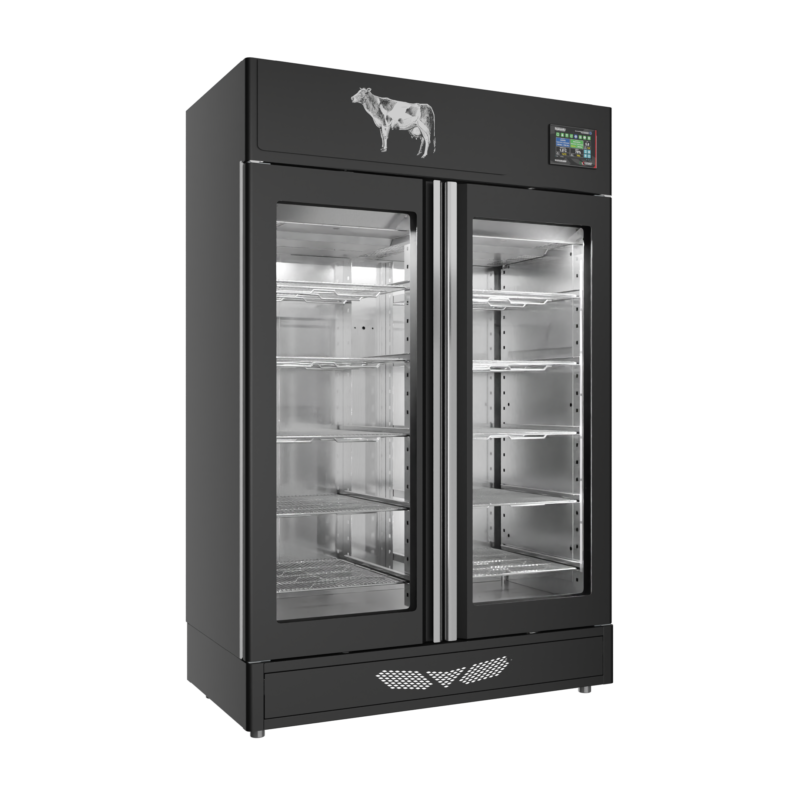 Stagionello® Meat Curing Device 200 Kg porta a vetro - immagine 3
