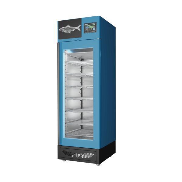 Stagionello® Fish Curing Device 100 Kg porta a vetro