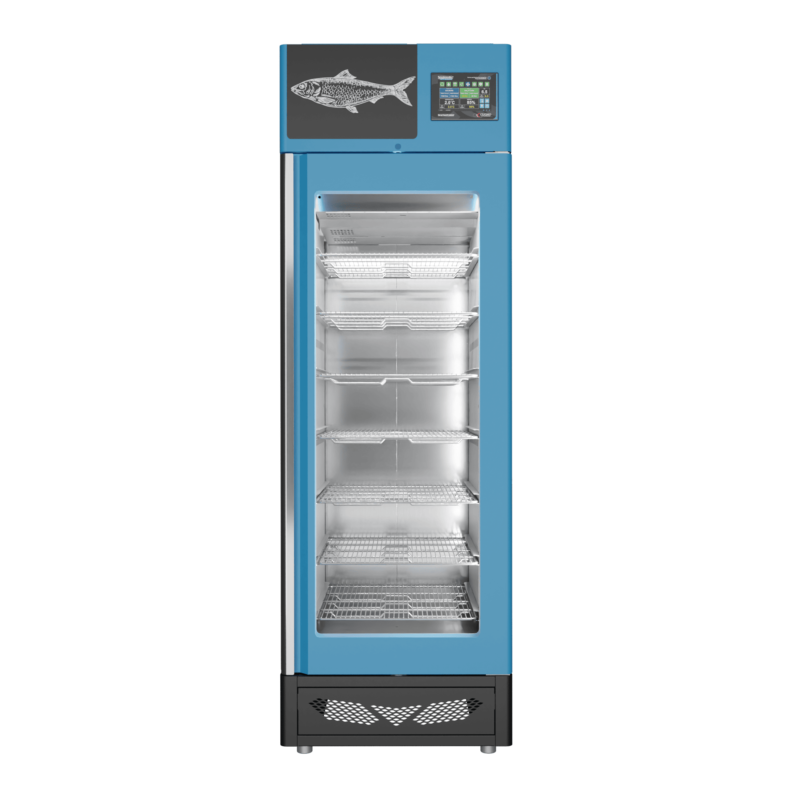 Stagionello® Fish Curing Device 100 Kg porta a vetro - immagine 2