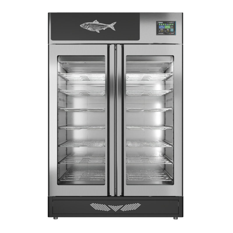 Stagionello® Fish Curing Device 200 Kg porta a vetro - immagine 5
