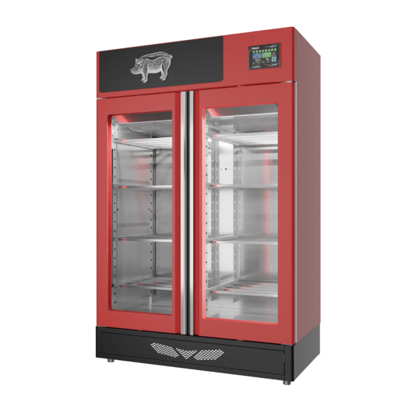 Stagionello® Salami Curing Device 200 Kg porta a vetro