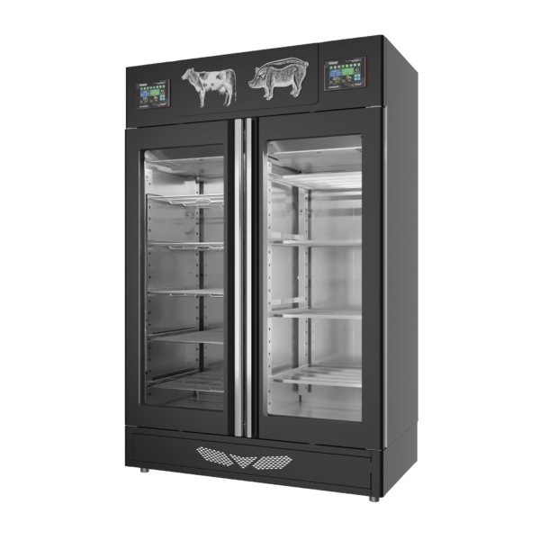 Stagionello® Meat Curing Device Combo 100+100 Kg Meat/Salami porta a vetro