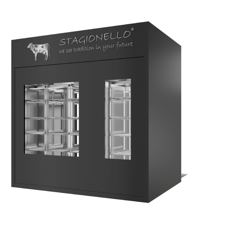 Stagionello® Meat Curing Device 200/600 Kg Walk-in 2 vetri - immagine 2