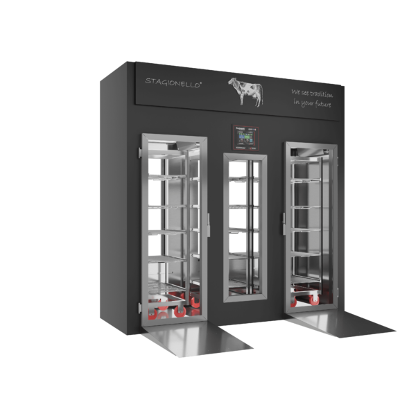 Stagionello® Meat Curing Device Walk-in 400 kg 2 vetri