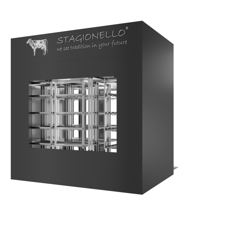 Stagionello® Meat Curing Device 800 Kg Walk-in 2 vetri - immagine 2
