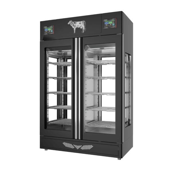 Stagionello® Meat Curing Device Twin 100 + 100 Kg 4 vetri