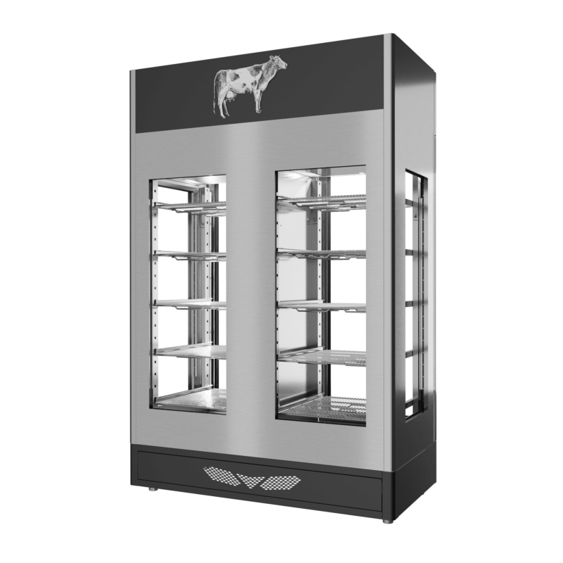 Stagionello® Meat Curing Device Twin 100 + 100 Kg 4 vetri - immagine 11