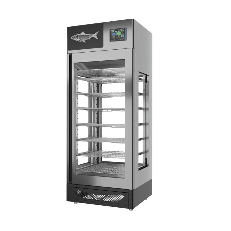 Stagionello® Fish Curing Device 150 Kg 4 vetri - immagine 7