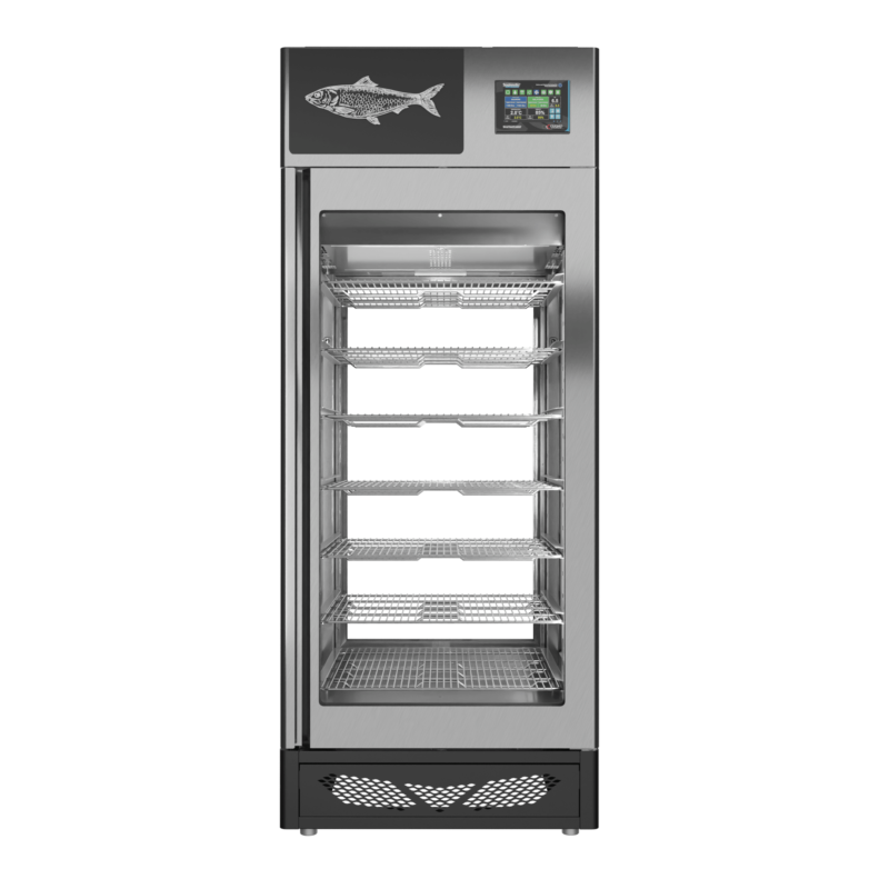 Stagionello® Fish Curing Device 150 Kg 4 vetri - immagine 8