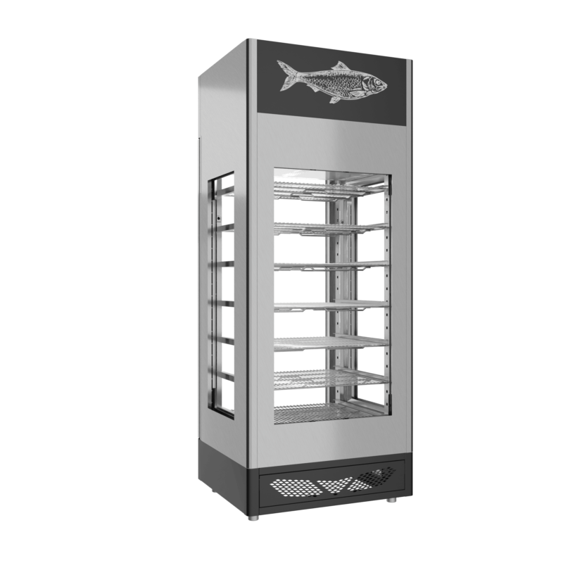 Stagionello® Fish Curing Device 150 Kg 4 vetri - immagine 12