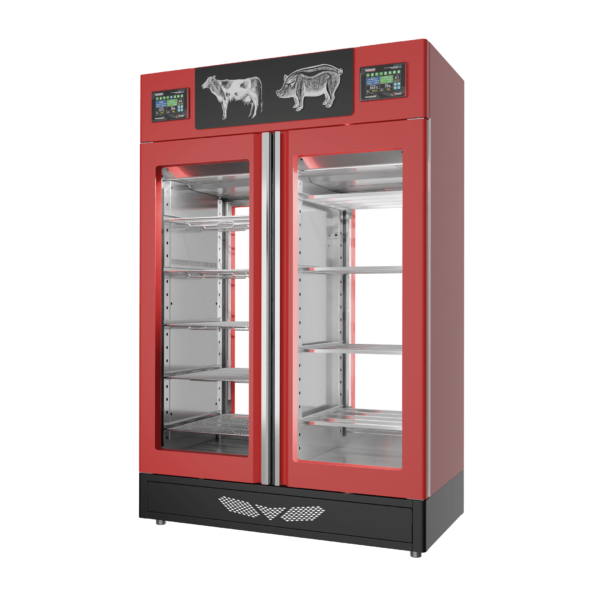 Stagionello® Salami Curing Device Combo 100+100 Kg Salami/Meat 2 vetri