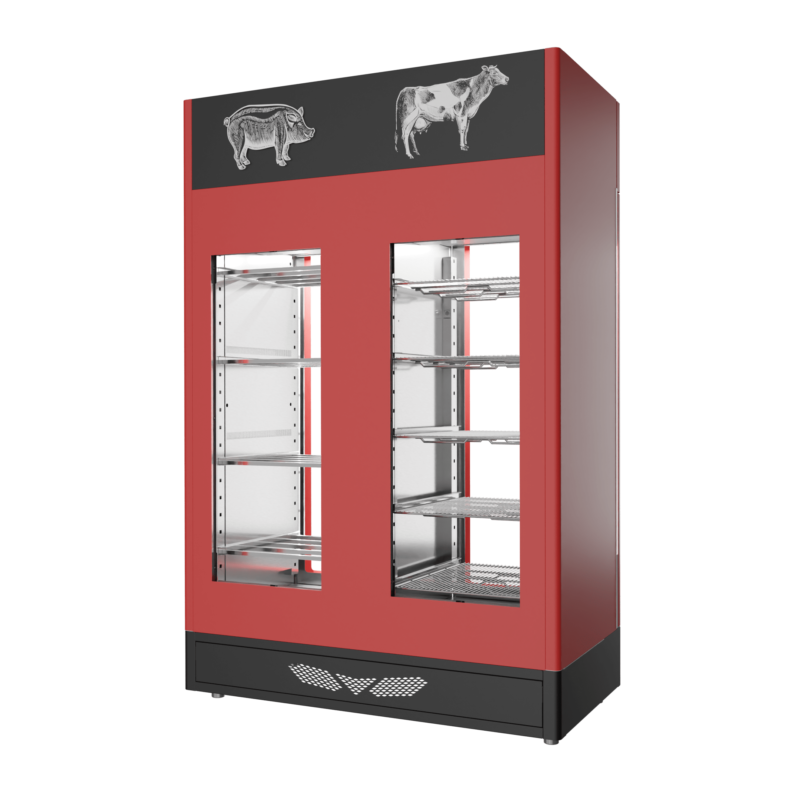 Stagionello® Salami Curing Device Combo 100+100 Kg Salami/Meat 2 vetri - immagine 5