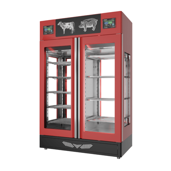 Stagionello® Salami Curing Device Combo 100+100 Kg Salami/Meat 4 vetri