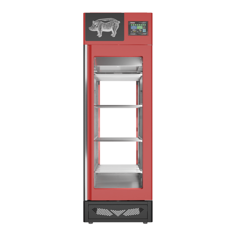 Stagionello® Salami Curing Device 100 Kg 4 vetri - immagine 2
