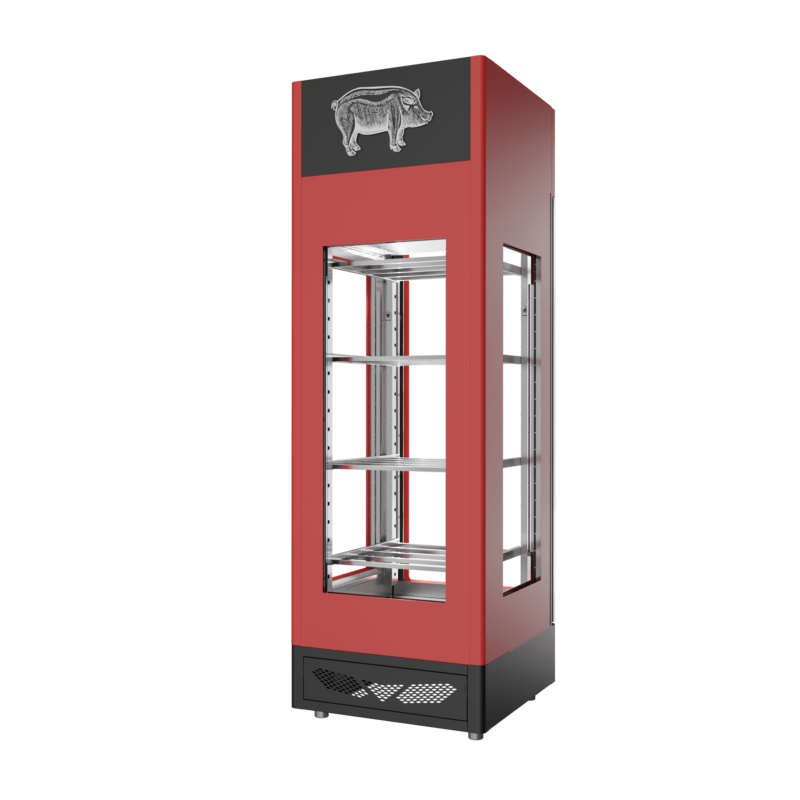 Stagionello® Salami Curing Device 100 Kg 4 vetri - immagine 5