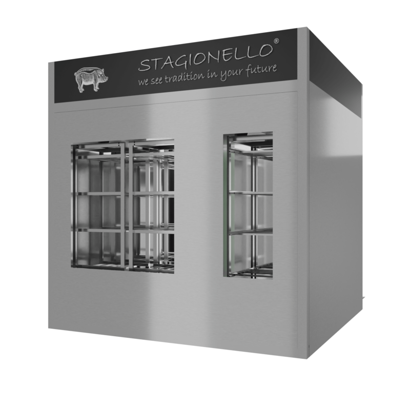 Stagionello® Salami Curing Device 300/900 Kg Walk-In 2 vetri - immagine 4
