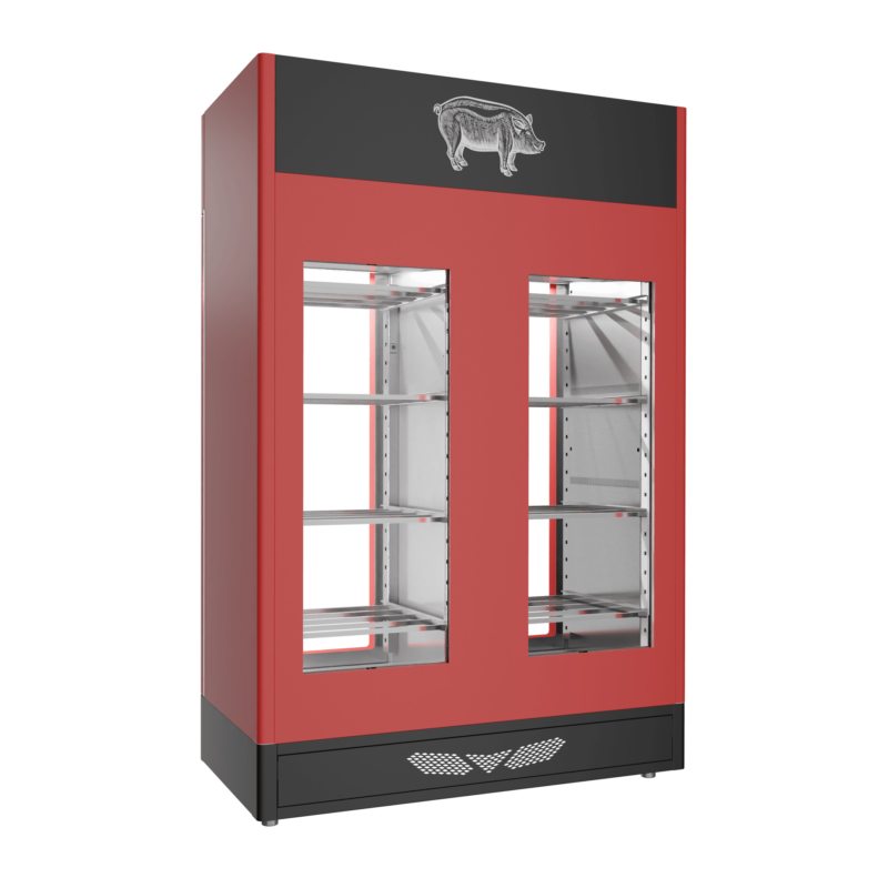 Stagionello® Salami Curing Device Twin 100+100 Kg 2 vetri - immagine 6