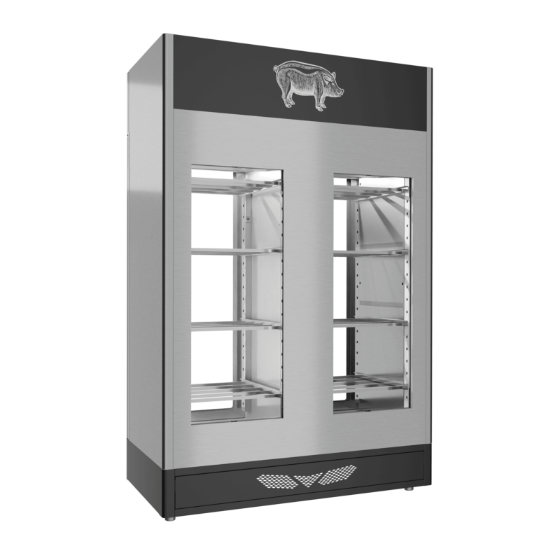 Stagionello® Salami Curing Device Twin 100+100 Kg 2 vetri - immagine 12