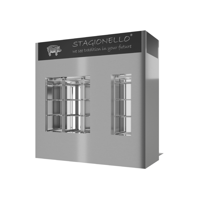 Stagionello® Salami Curing Device 100/300 Kg Walk-in 2 vetri - immagine 4